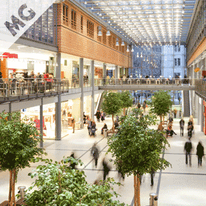 Muzyka w centrum handlowym, pasażu, galerii